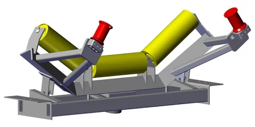 Self-Aligning Troughing Idler