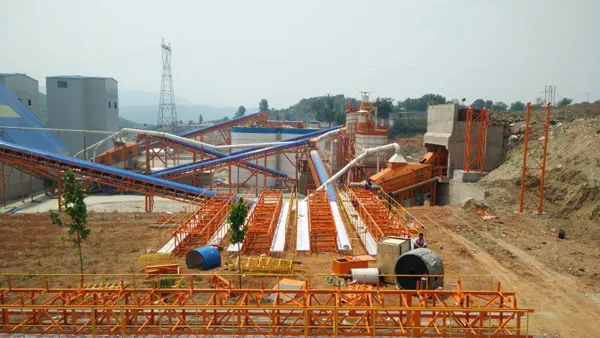 Proyek Pasir & Agregat Kerikil di Kabupaten She, Provinsi Hebei