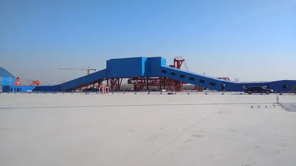 Proyek Pemuat dan Konveyor di Pelabuhan Tengzhou, Provinsi Shandong