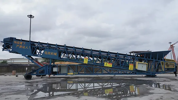 Proyek Stacker di Pelabuhan Darat-Laut Qinzhou, Guangxi