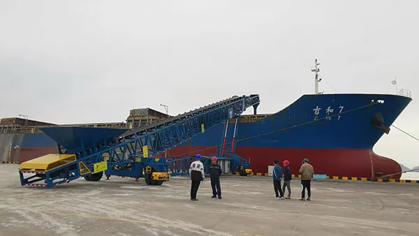 Proyek Pemuatan Kapal Kibing Glass Company (Fujian) di Pelabuhan Dongshan