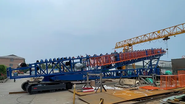 Proyek Stacking Stockyard di Russia